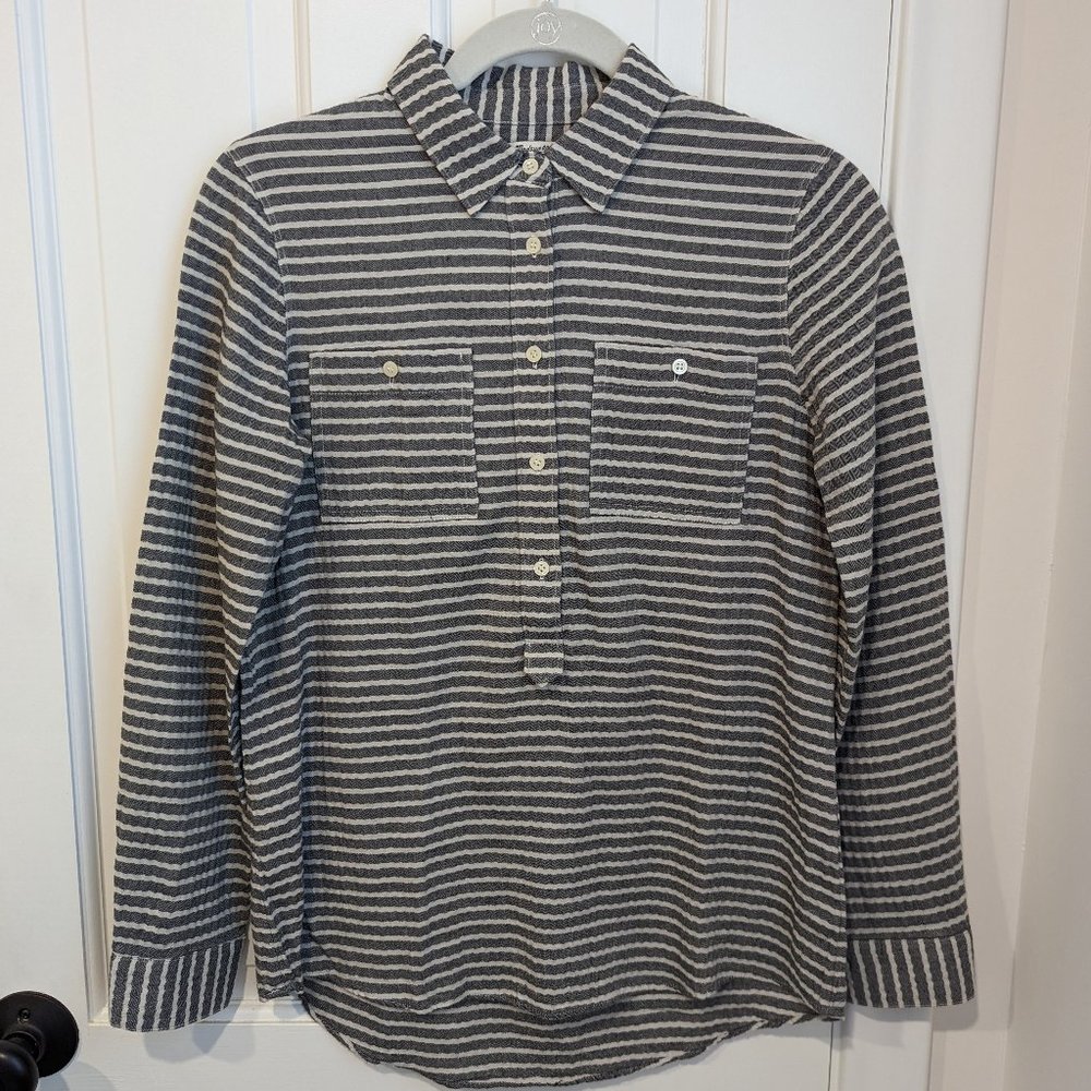 Madewell Beloved Slip It On Style Shirt 08787